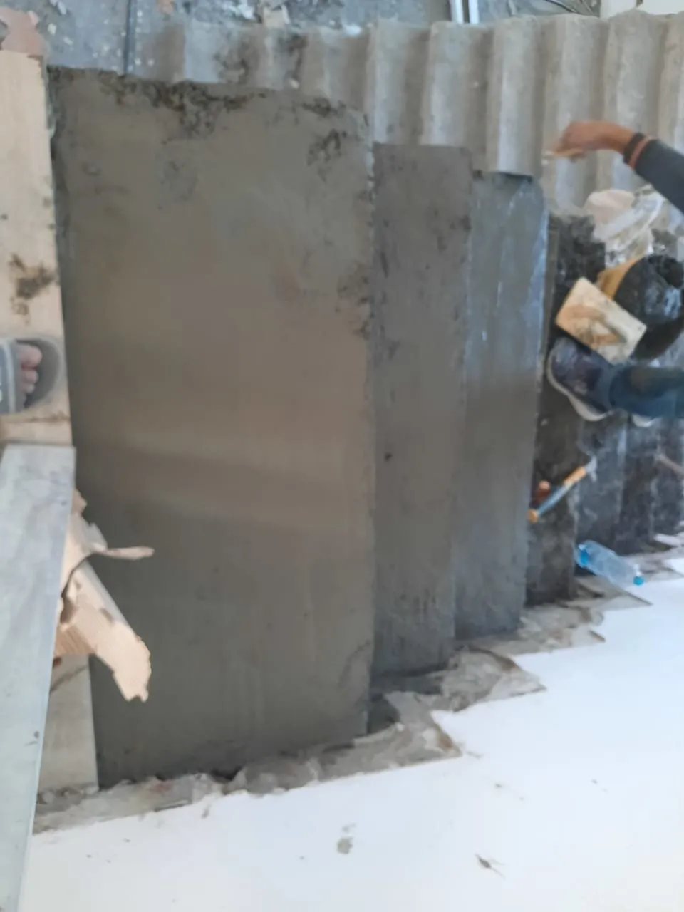 Column Plastering Work – Plaster & Masonry in Dubai by Pasupati Technical Services