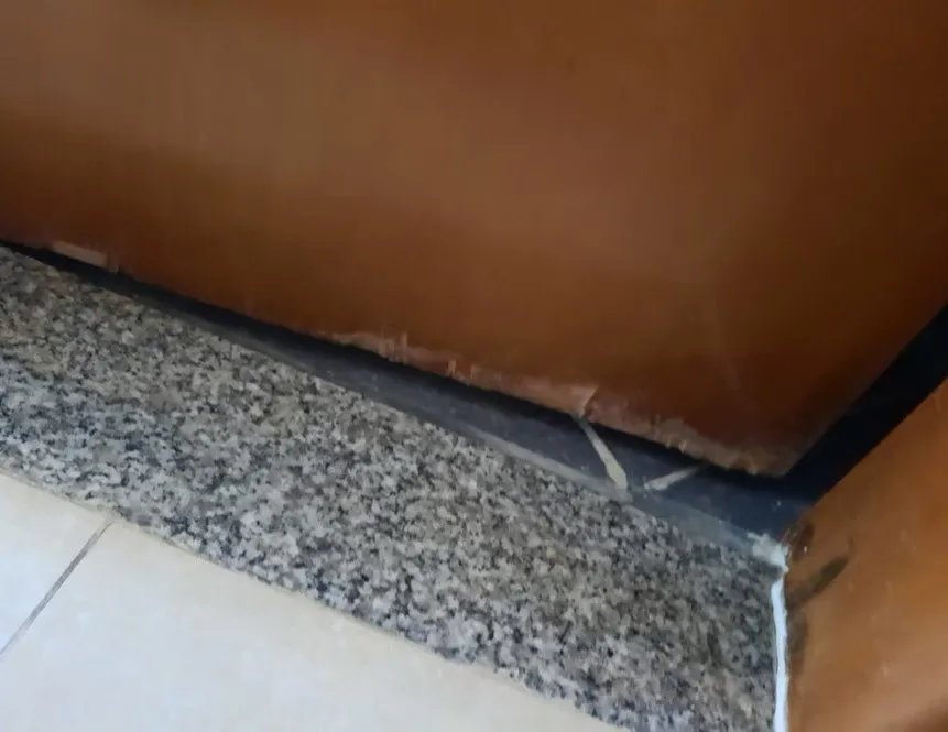 Door Frame Wall Repair (before) – Painting Services in Dubai by Pasupati Technical Services